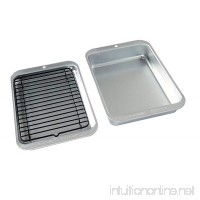 Nordic Ware 43290 3 Piece Naturals Compact Grill and Bake Set  Silver - B06XSQWCS1